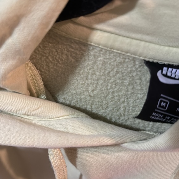 Nike Spoetswear Fleece Women’s size M hoodie, Lime Green, Relaxed Fir - Picture 4 of 7